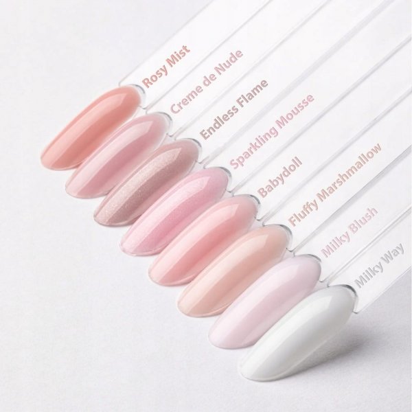 Baza Kauczukowa MOLLYNAILS 15g S.O.S. Antidotum Pro Salon Milky Blush