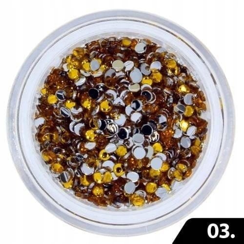 CYRKONIE OZDOBA IMITACJA SZKŁA 1,5 MM 200 SZT 03