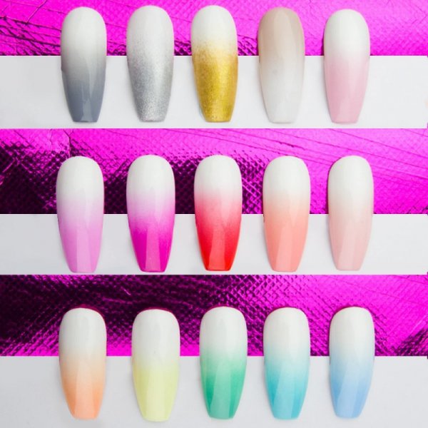 Żel do zdobień Artistic Gel paint gel ombre ornamenty Allepaznokcie Art Peach Brzoskwinia HEMA /Di-HEMA free 5g Nr 8