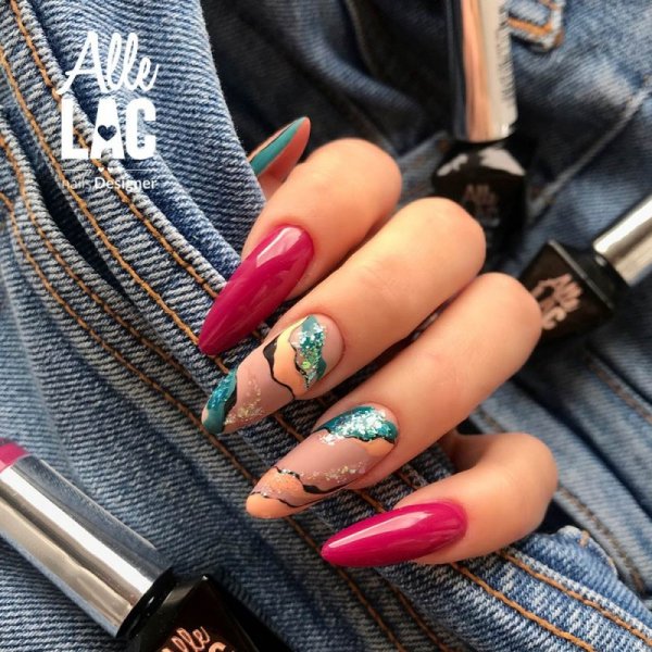 Pyłek do paznokci Bling Bling Effect Allepaznokcie 1 g Nr 07