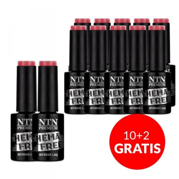 Lakier hybrydowy NTN Premium Fiesta Collection HEMA/Di-HEMA Free 5G NR 77
