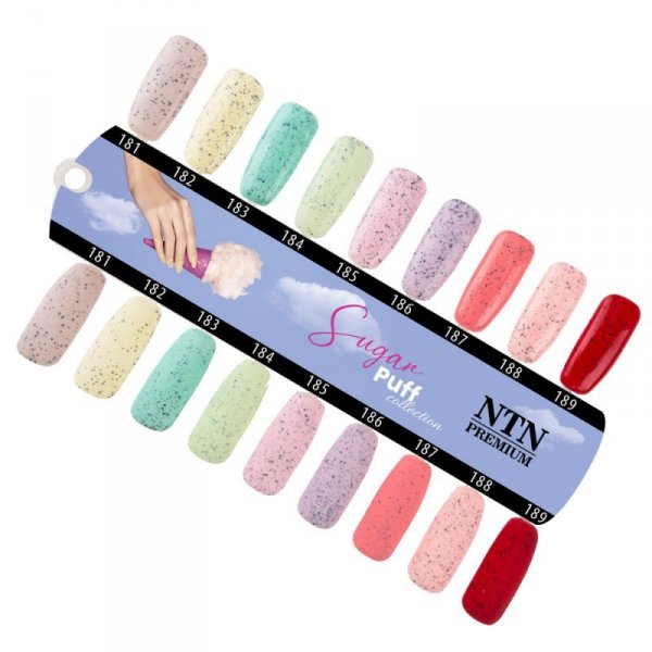 Lakier hybrydowy NTN Premium Sugar Puff Collection 5g Nr 188