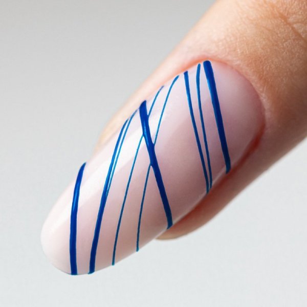 Żel do zdobień Spider Gel Allepaznokcie niebieski blue 3ml