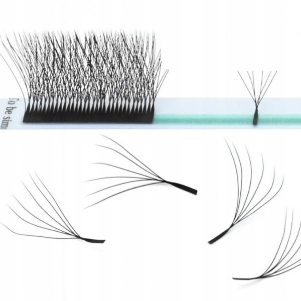 Rzęsy Nagaraku 6D W-shape Mix D, 0.07, 8-15