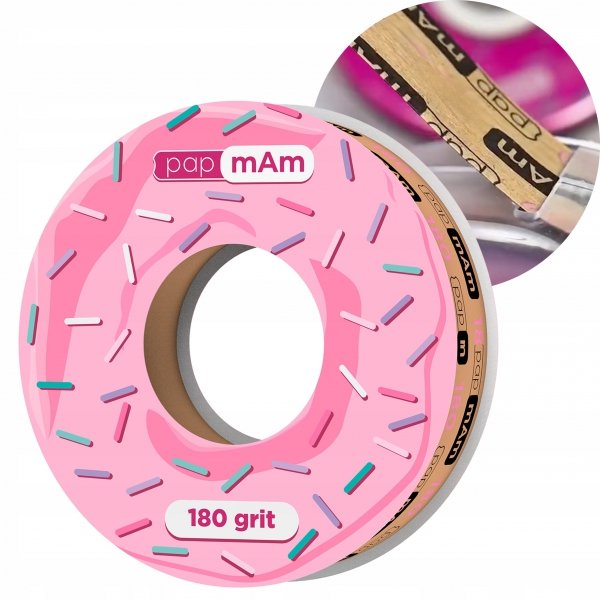 Wymienna taśma ścierna biała papmAm Expert 180 grit do pudełka plastikowego