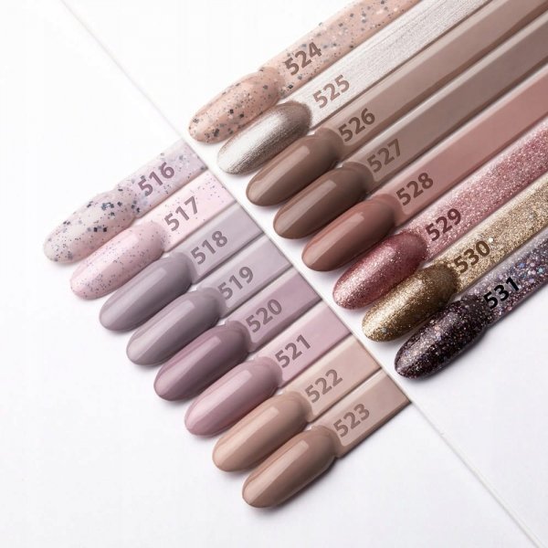 Lakier Hybrydowy NTN 5g LED/UV Gel Polish Limited Edition Brown Brąz Nr526