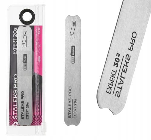 Staleks Pro Expert pilnik metalowy nośnik prosty MBE-20s krótka baza