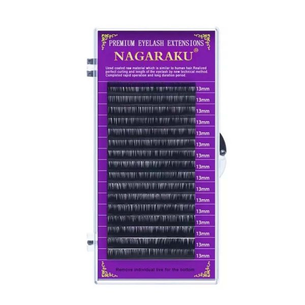 Rzęsy Nagaraku D, 0.07, 13 mm