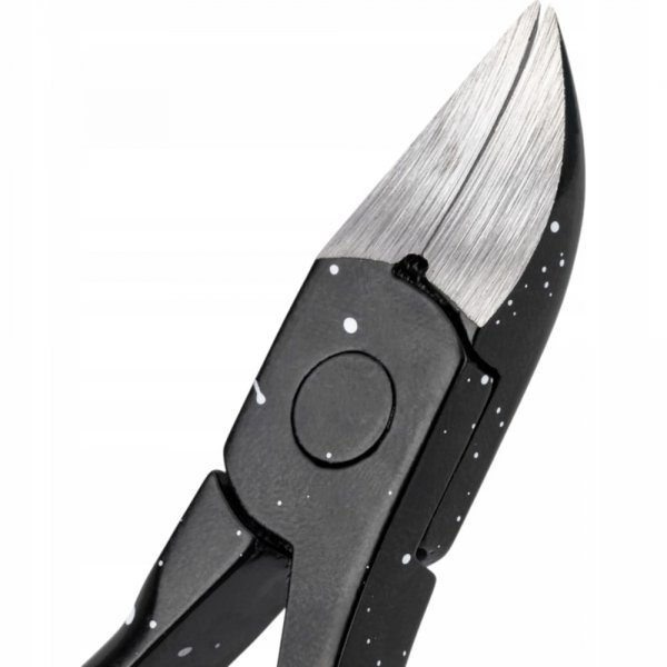 Cążki cęgi do pedicure profesjonalne MollyLac czarne ostrze 15 mm