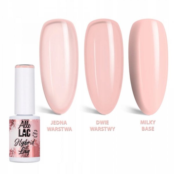 Lakier hybrydowy LED/UV Gel Polish Nudes Light Petal AlleLac 6g