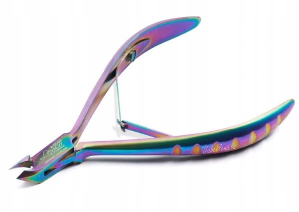 Cążki profesjonalne Lexwo do skórek multicolor 138