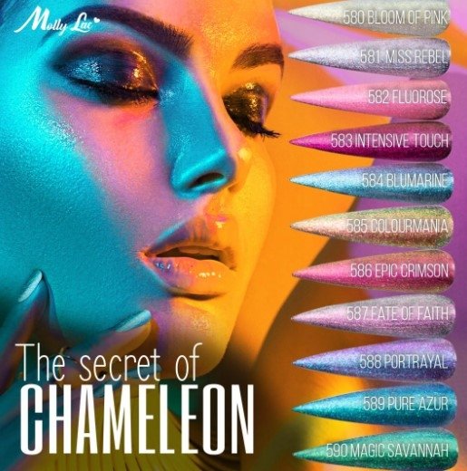 Lakier hybrydowy The Secret Of Chameleon 5g Nr 585