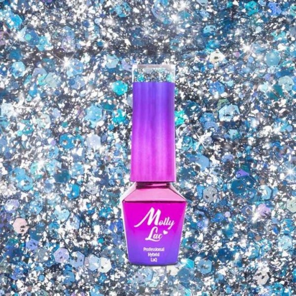 Lakier hybrydowy MollyLac Dreamlife 5 ml Nr 574