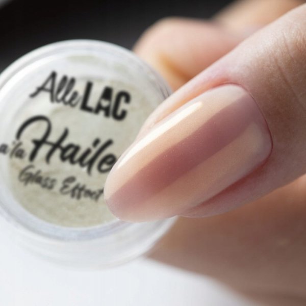 Pyłek Ozdoby Do Paznokci ALLELAC 0,3g A la Hailey Glass Effect Złoty Nr1