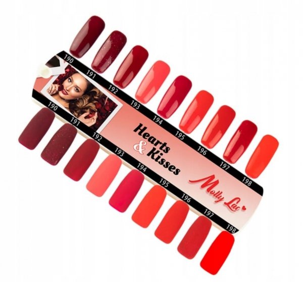 Lakier hybrydowy Molly Lac A Kiss In Paris 5ml193