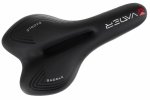 Siodełko VADER VD1157B-02 MTB AIR z otworem czarno-czerw
