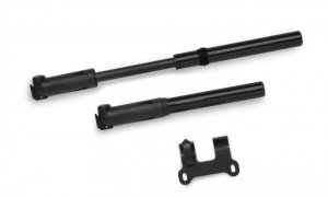 Pompka KROSS HP 4.0 alum/plast AV/DV/FV 22cm 100PSI, wężyk, czarna
