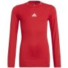 Koszulka adidas TECHFIT LS Tee Y H23154 czerwony 164 cm