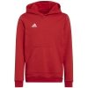 Bluza adidas ENTRADA 22 Hoody Y H57566 czerwony 140 cm