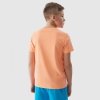 T-shirt 4F 4FJWSS24TTSHM1137 70N pomarańczowy 164 cm