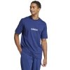 T-Shirt adidas Single Jersey Linear Tee JE8999 granatowy L