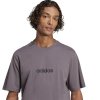 T-Shirt adidas Single Jersey Linear Tee M szara JE9005 szary M