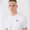T-shirt 4F 4FWMM00TTSHM2256S 10S biały XL
