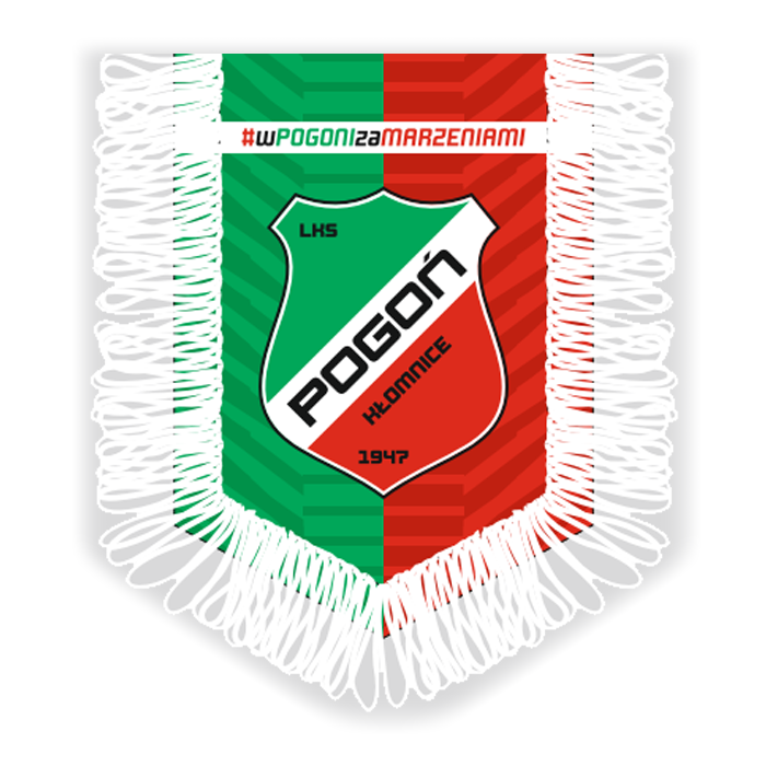 Proporczyk Pogoń Kłomnice