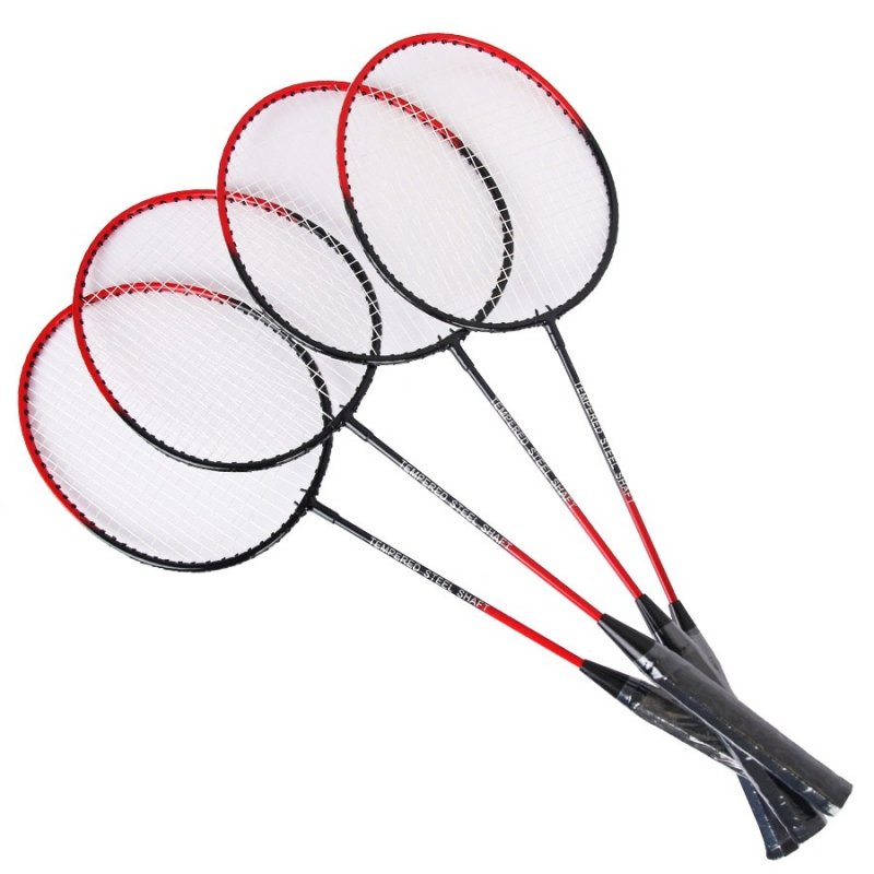 Zestaw do badmintona dla 4 osób + 2 lotki  