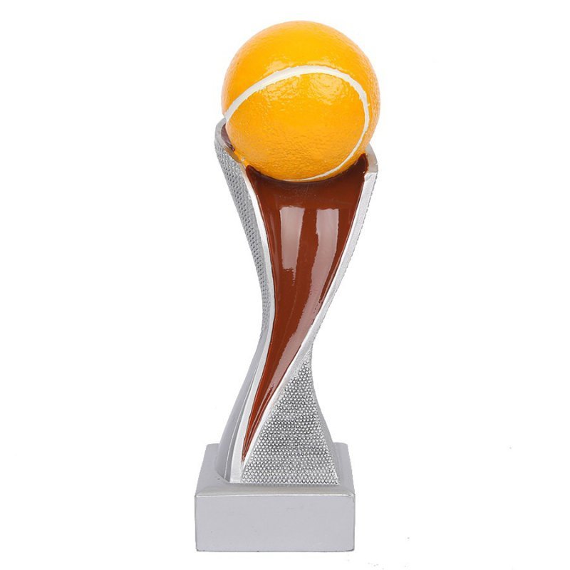 Statuetka tenis ziemny Biemans 17 cm multikolor