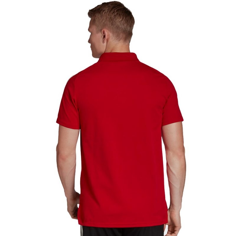 Koszulka adidas Polo Condivo 20 ED9235 czerwony L