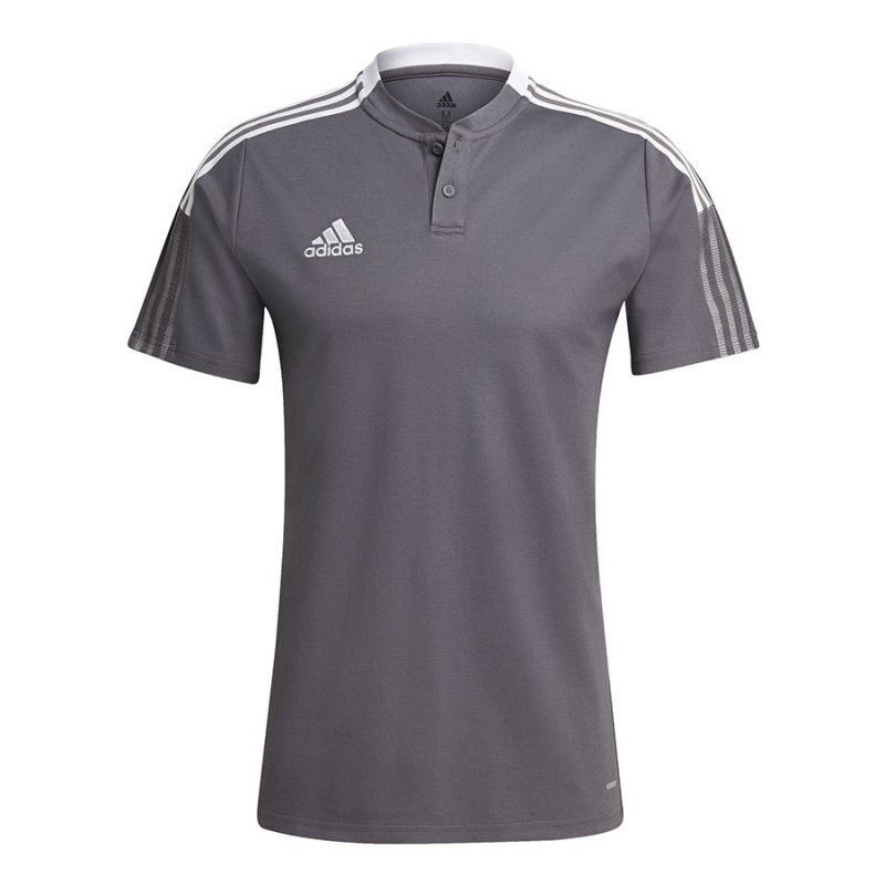 Koszulka adidas Polo TIRO 21 GM7364 szary S