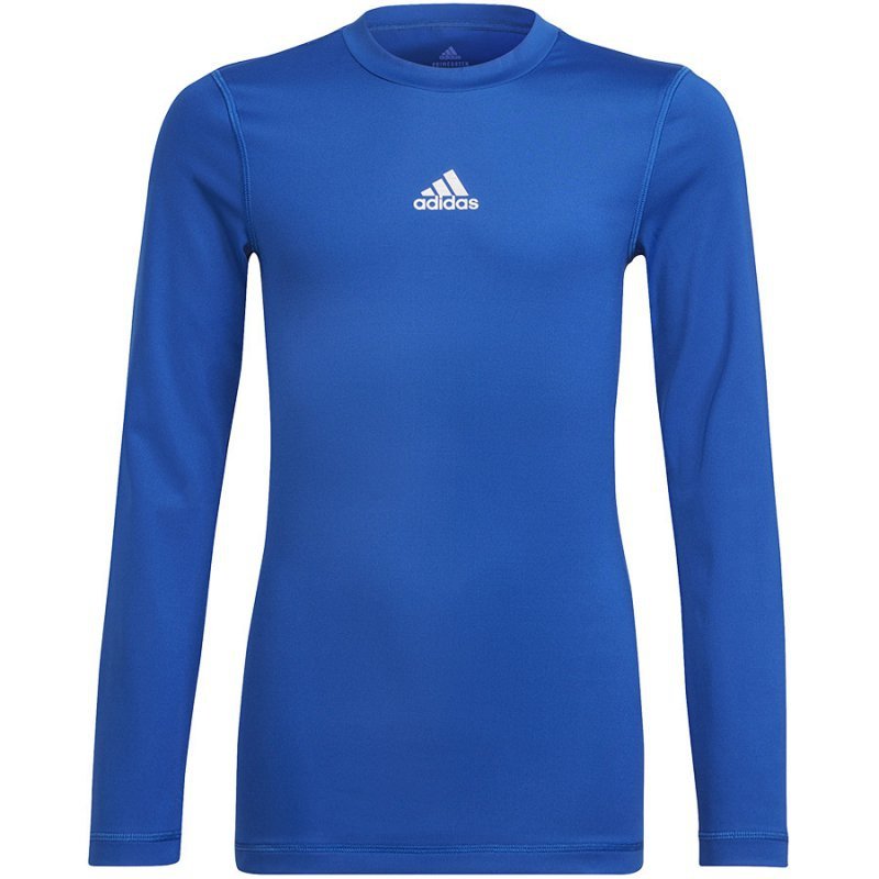 Koszulka adidas TECHFIT LS Tee Y H23155 niebieski 140 cm