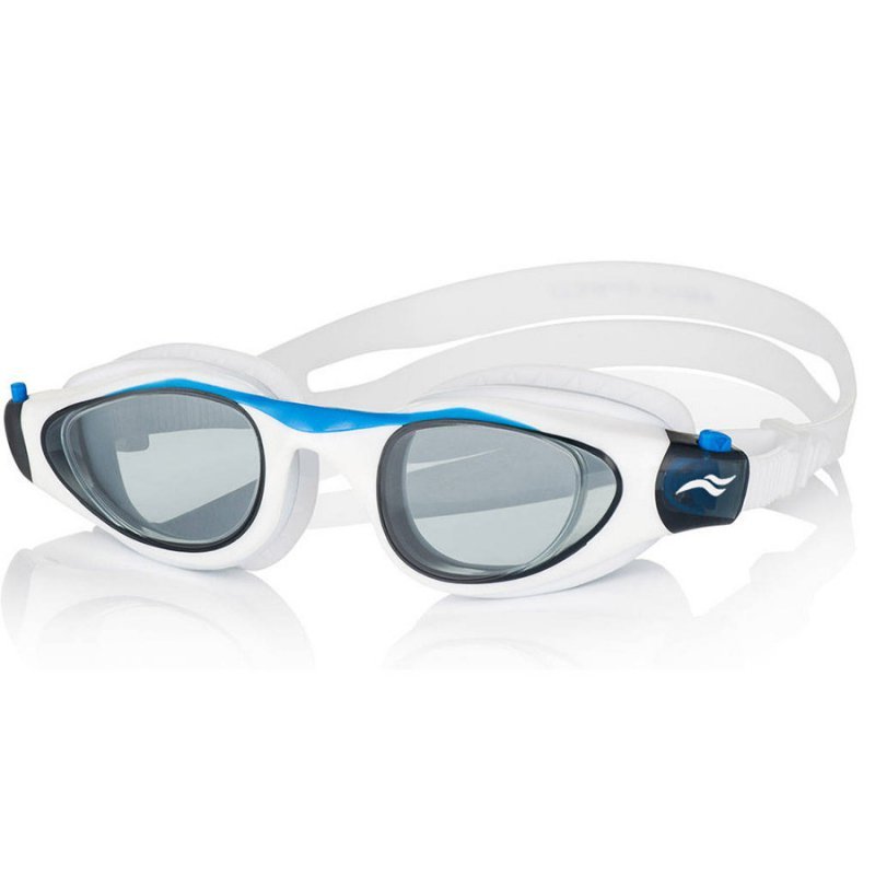 Okulary pływackie Aqua Speed Maori Jr białe junior biały