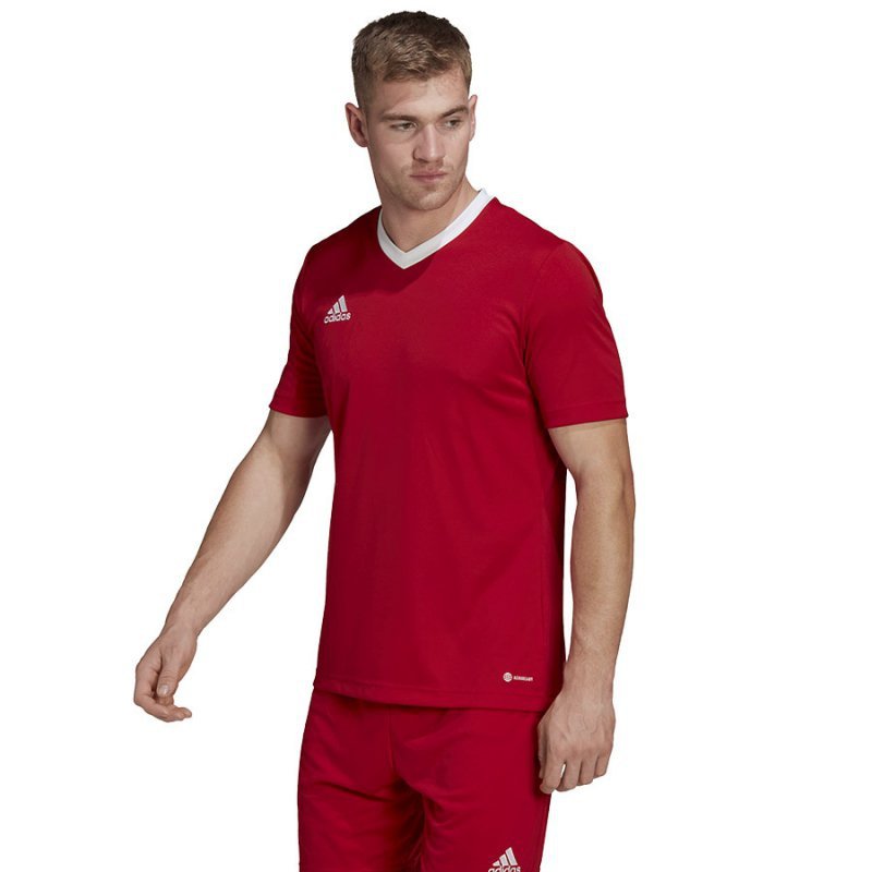 Koszulka adidas ENTRADA 22 JSY Y H61736 czerwony XXL