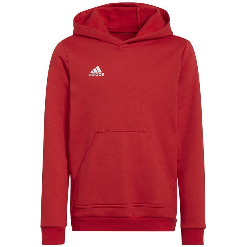Bluza adidas ENTRADA 22 Hoody Y H57566 czerwony 152 cm