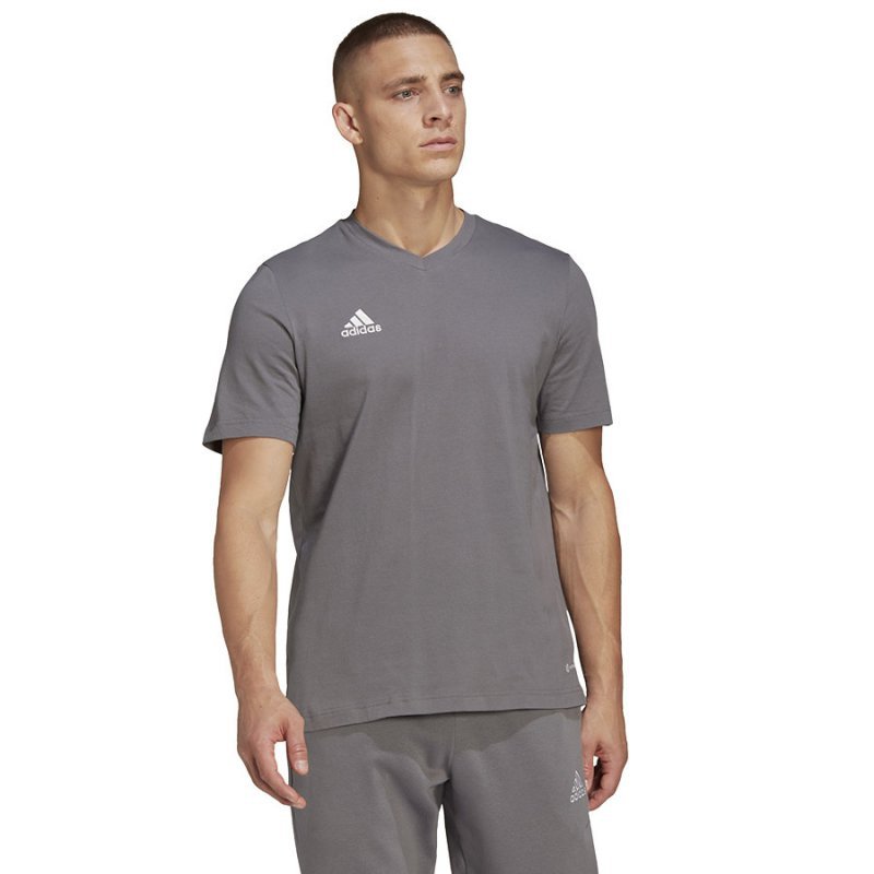 Koszulka adidas ENTRADA 22 Tee HC0449 szary XXL