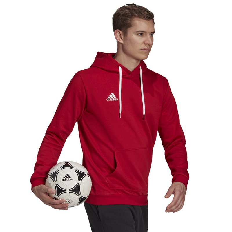 Bluza adidas ENTRADA 22 Hoody H57514 czerwony XXXL