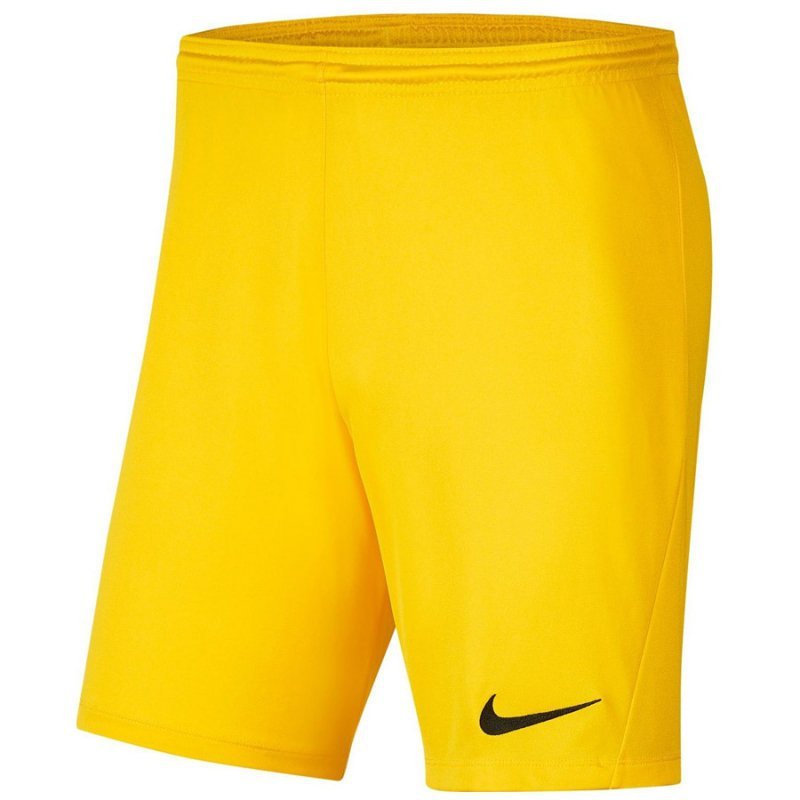 Spodenki Nike Y Park III Boys BV6865 719 żółty XL (158-170cm)