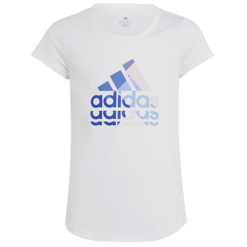 Koszulka adidas Big Logo GT girls IB9162 biały 164 cm