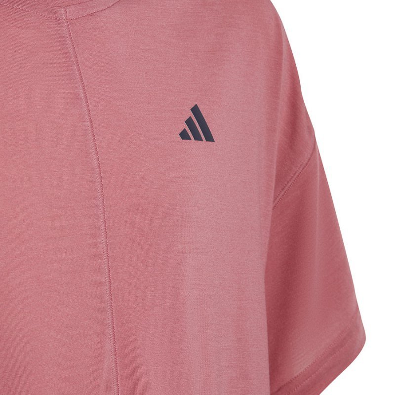 Koszulka adidas Yoga Tee girls IC0323 różowy 170 cm