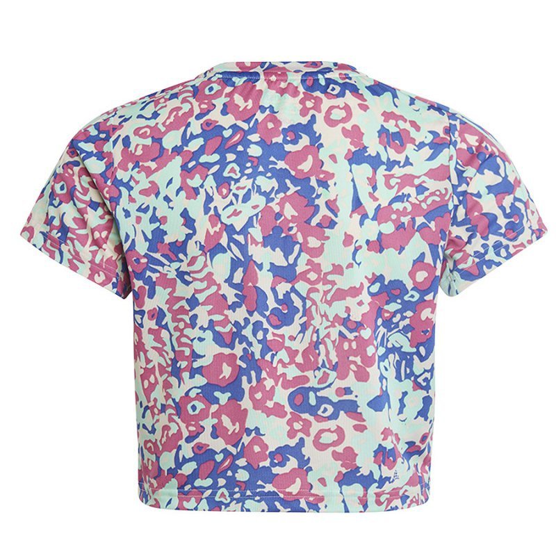 Koszulka adidas TR-ES Allover Print girls Jr HR5804 multikolor 152 cm
