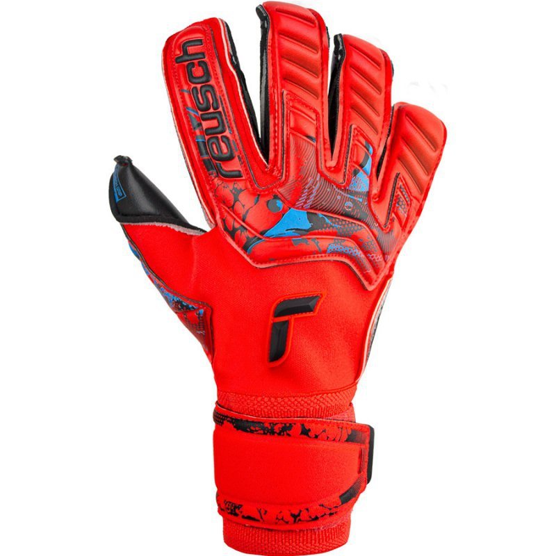 Rękawice Reusch Attrakt  Gold X Evolution Cut 53 70 964 3333 czerwony 10