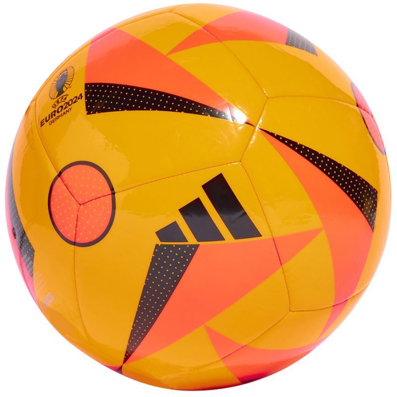 Piłka adidas Euro24 Club Fussballliebe IP1615 pomarańczowy 5