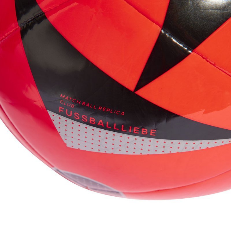 Piłka adidas Euro24 Club Fussballliebe IN9375 czerwony 4