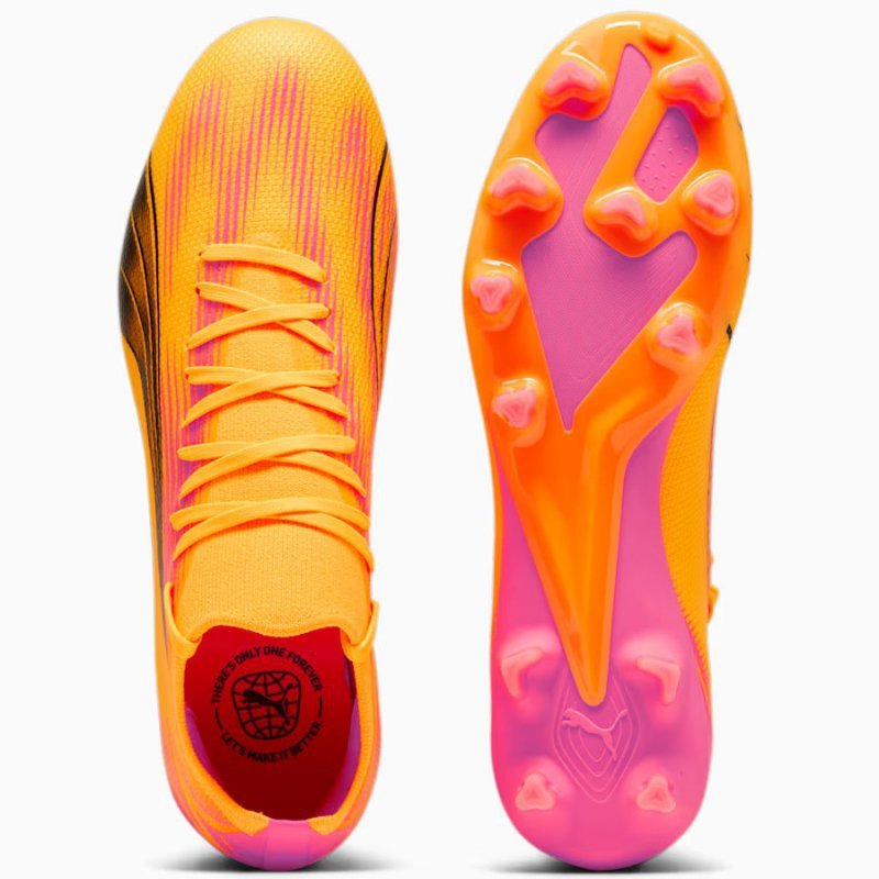 Buty Puma Ultra Match FG/MG 107754-03 pomarańczowy 45