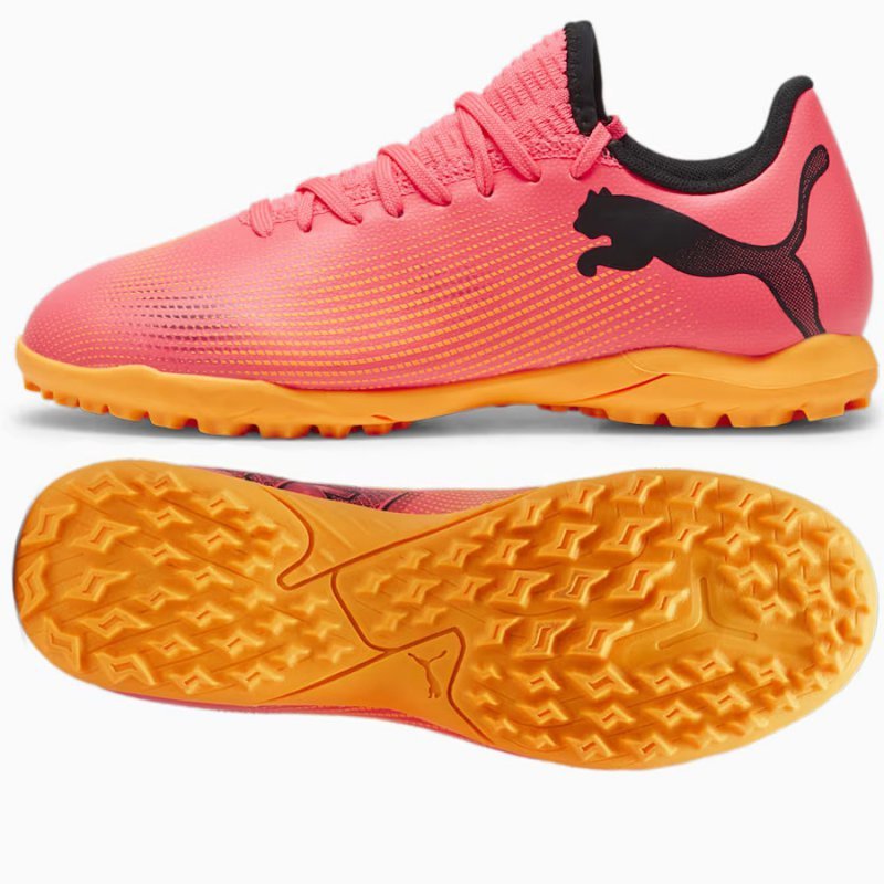 Buty Puma Future 7 Play TT Jr 107737-03 różowy 38