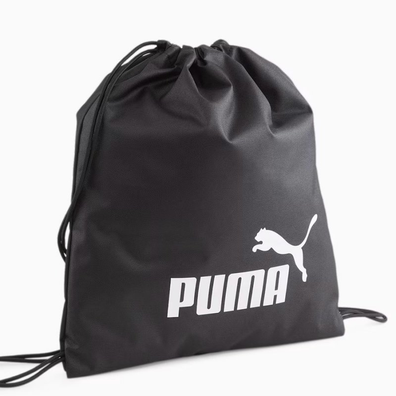 Worek na odzież i obuwie Puma Phase Gym Sack 079944-01 czarny 