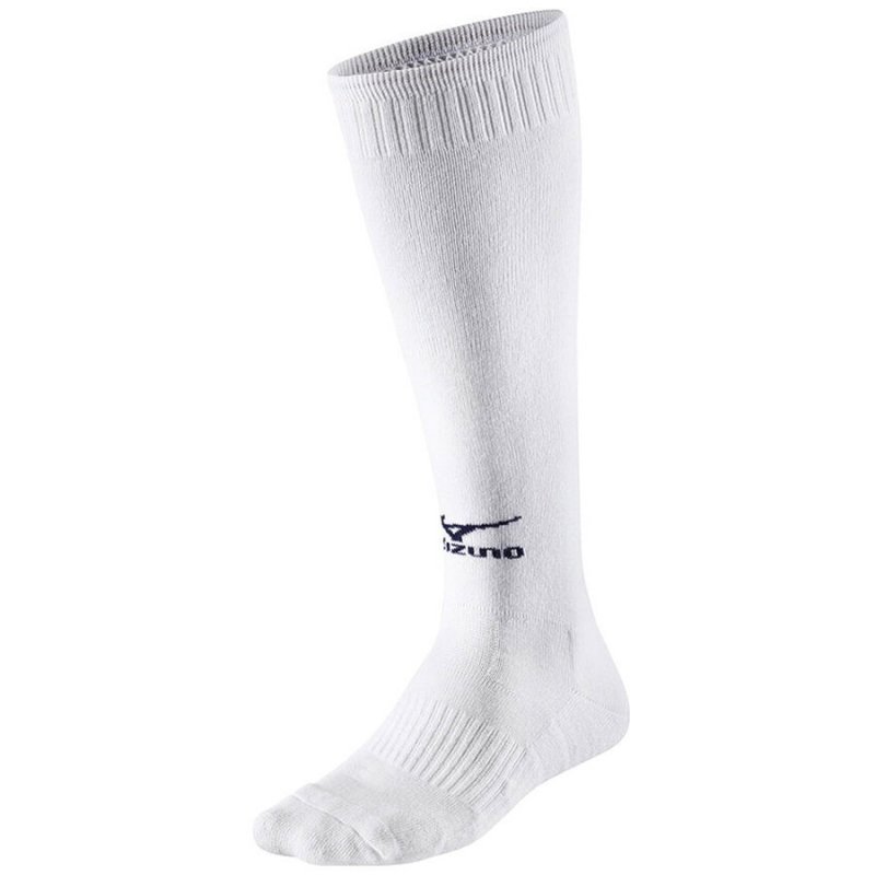 Skarpety siatkarskie Mizuno Comfort Volley Socks Long V2EX6A5571 35-37 biały