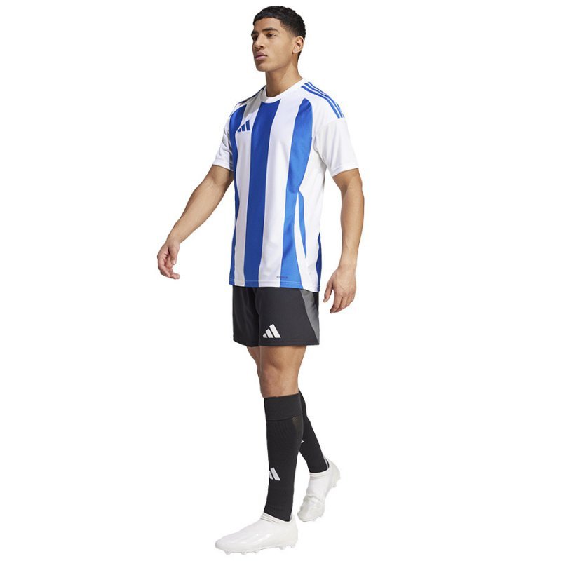 Koszulka adidas STRIPED 24 JSY IW2144 biały XL